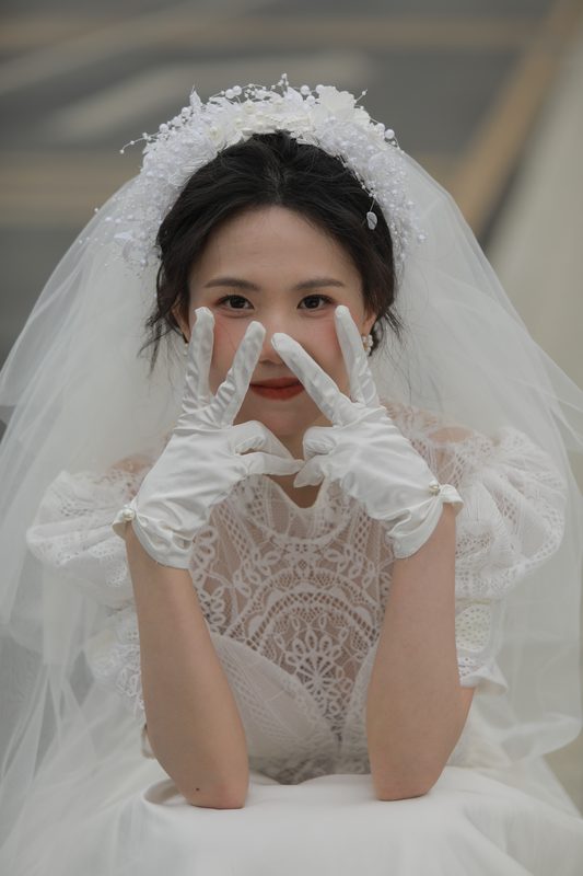 婚纱 · 头纱