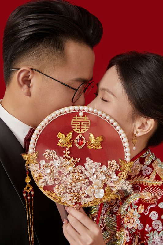 婚纱 · 囍扇